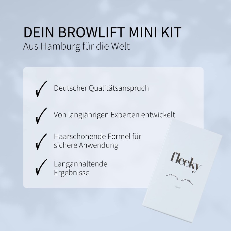 fleeky Augenbrauen lifting set - DIY Brow lifting Kit für