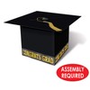 Grad Cap Card Box (black) Party Accessory (1 count) (1/Pkg)