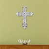 Comfy Hour Faith and Hope Collection White Flower Hollow Out