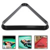 Yardwe Mini Triangle Pool Rack Billiard Ball Triangle Rack Diamond