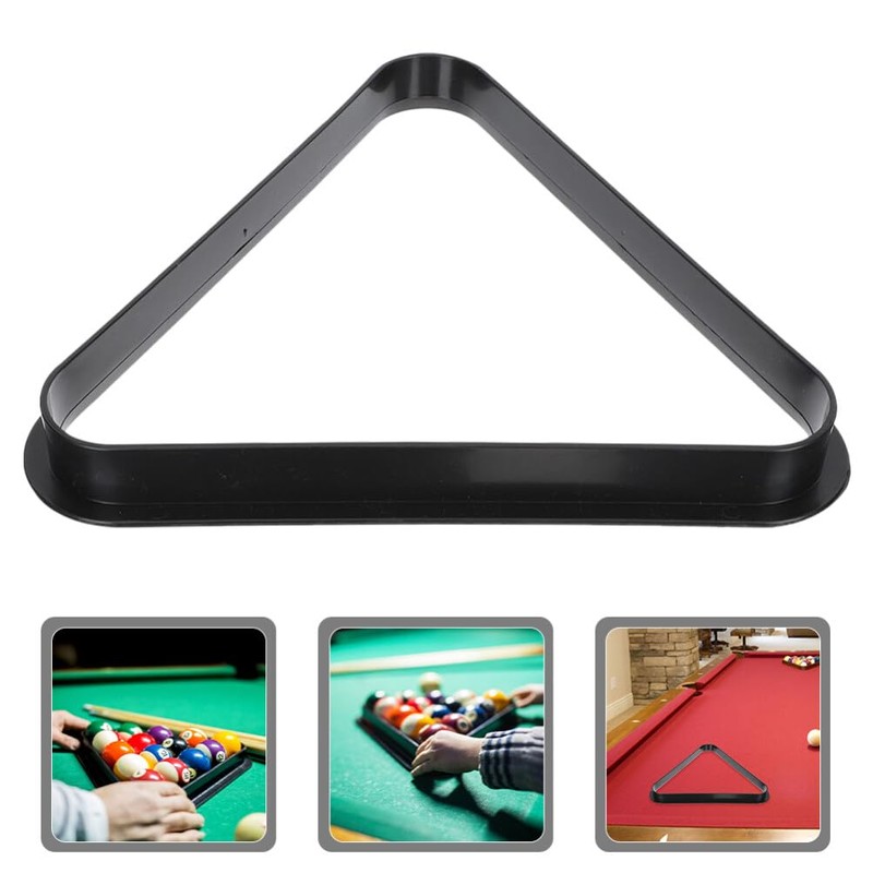 Yardwe Mini Triangle Pool Rack Billiard Ball Triangle Rack Diamond