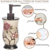 Popular Bath Soap Dispenser/Lotion Pump, Larrisa Collection, Rose Design ,