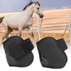 4pcs Horse Tendon Boots Protective Lightweight and Adjustable Boots for