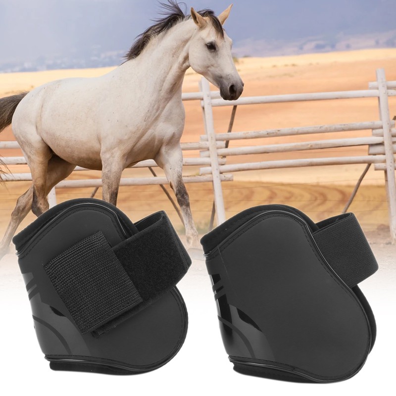 4pcs Horse Tendon Boots Protective Lightweight and Adjustable Boots for