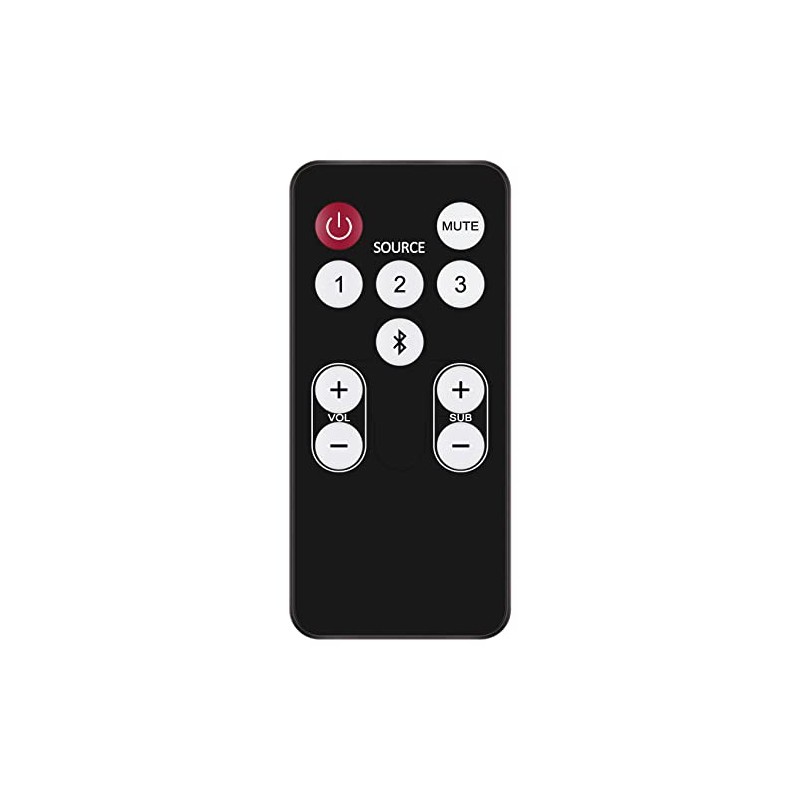 RE15031 AIDITIYMI Replacement Remote Control fit for Polk Audio SurroundBar