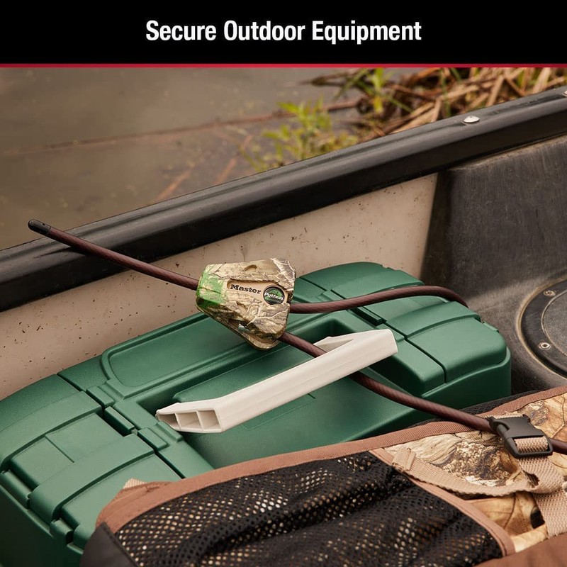 Master Lock - Python Adjustable Camouflage Cable Locks #8418KA CAMO