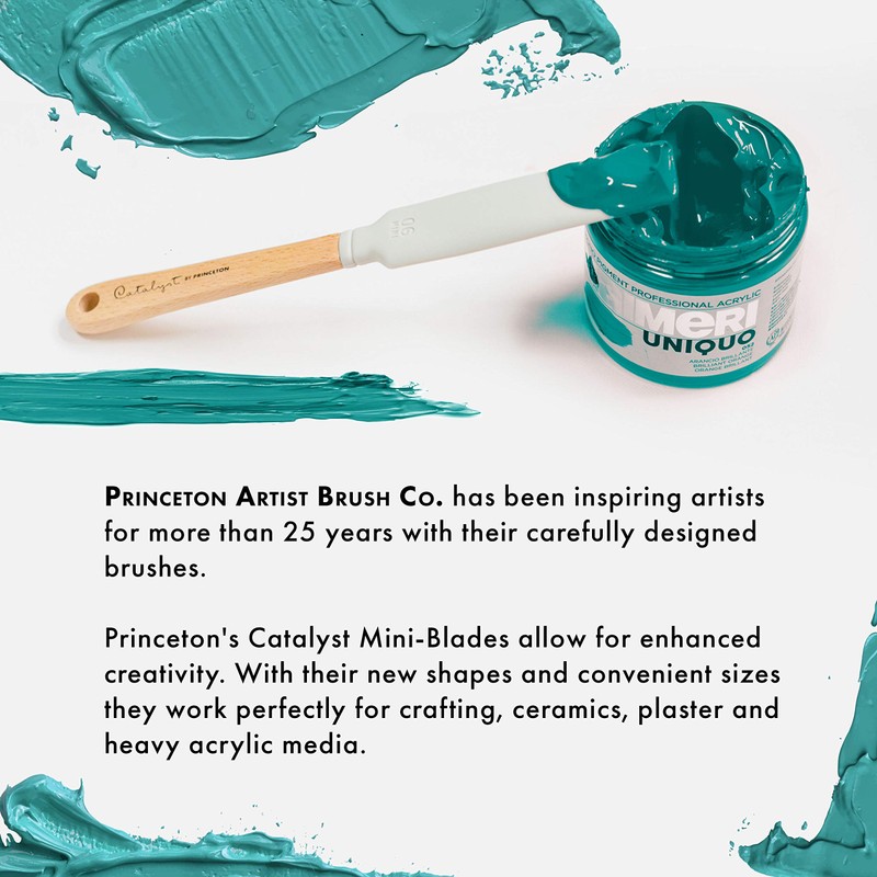 Princeton Catalyst Tools, Mini-Klinge Nr. 6, Weiß, Lang