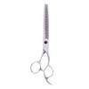ShearsDirect Japanese 440C 24 Teeth Cutting Shear with Off Set