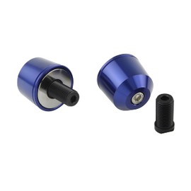 POSH GSX1300R (2021), GSX-R1000R (2017-2022), Motorcycle Accessory, Handlebar End, Middleweight Bar End, Genuine Suzuki Handle, M12 Type, Blue