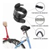 Candado Cadena Reforzado Alta Seguridad Para Bici O Moto
