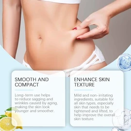 Crema corporal reafirmante para piel flácida, crema reafirmante para suavizar líneas finas y arrugas, crema reafirmantes para brazos, loción reafirman