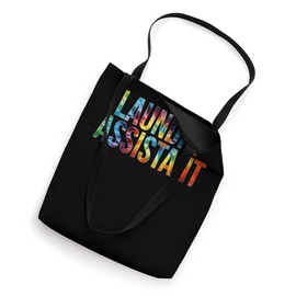 Laundry Assistant Appreciation Day Tie Dye Women For Work Tote Bag