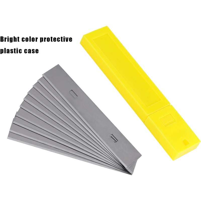 Katfort Scraper Blades 4 Inch, 200PCS Replacement Scraper Blades Carbon