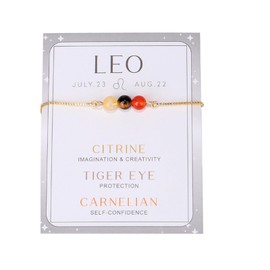 Zodiac Bracelet for Women Chakra Crystal Beads Bracelet Constellation Healing Beaded Bracelets Adjustable Link Chain Bracelet Protection Bracelet Lucky Bracelet for Teen Girls Birthday Gifts