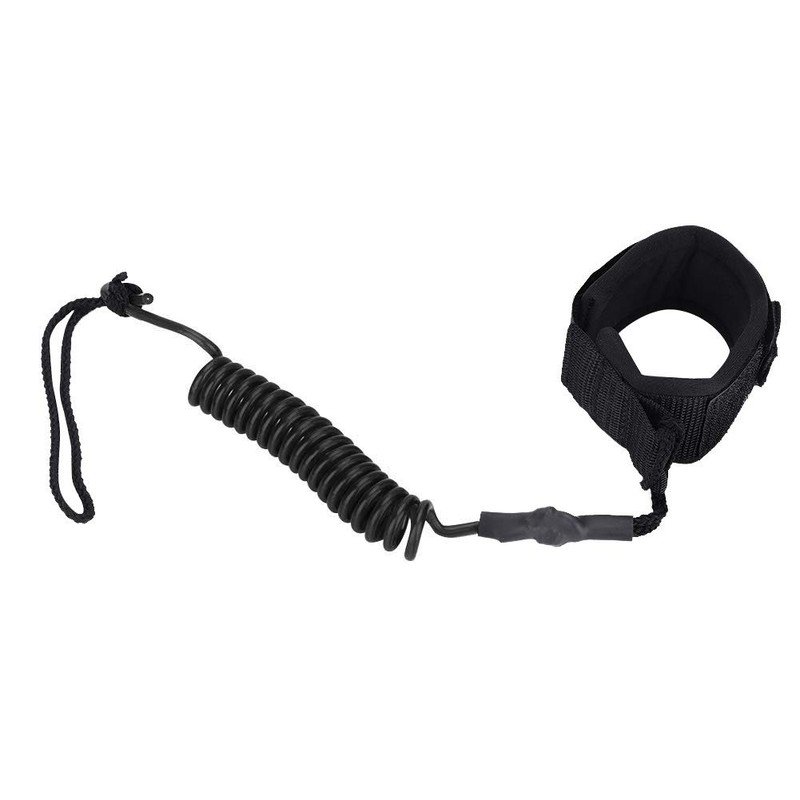 Surfing Bodyboard Ankle Leash,Stand Up Paddle Board 5mm Coiled Spring