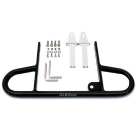 Alba Racing YFZ 450  Rear Wide Grab Bar  Bumper  Alba Racing  Black   199 T2 B