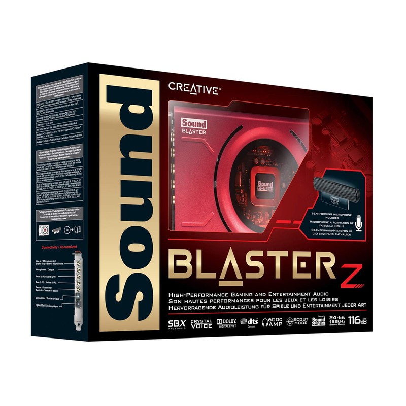 Creative Sound Blaster Z Soundcard, 70SB150000002