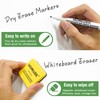 HOMiDEK Magnetic Dry Erase Board: Small Fridge Whiteboard, Flexible Refrigerator