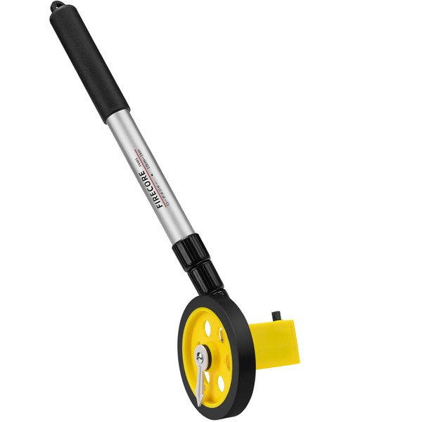 Firecore F4401 Road Measure, Walking Measure, Distance Measuring Device, 4 Digit Counter, 3.9 - 399.8 ft (10 cm) Units, 4 Levels Extendable, Small Wheels, Counting Measures, Ground Equipment, Physical Education Equipment, Distance Measurement, For School