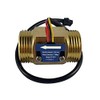 SENSTREE G1" Male Thread Brass Water Flow Sensor, Hall Effect