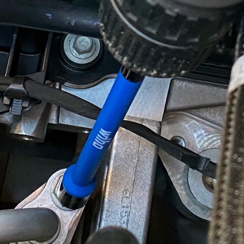 Wiha 94400 12 Piece Color Coded Magnetic Nut Setter SAE-Metric