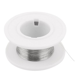 IIVVERR Nichrome 80 0.1mm 38 Gauge AWG 100M Roll 43.87 Ohms/ft Heater Wire (Nichrome 80 0.1mm 38 Calibrador AWG 100M Rollo 43.87 Ohms / ft Cable del calentador