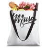 Muse Handwritten Script Custom Design Tote Bag