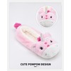 Panda Bros Womens Cozy&Warm Animal Slipper Scoks with Grippers-House Scoks