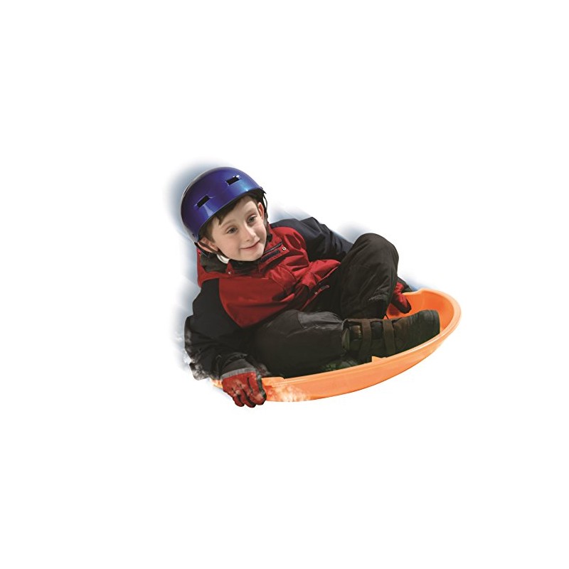ESP Day Glow Sno Racer Disc Sled - Neon Orange