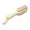 STOBAZA 3pcs Wooden Foot Brush Natural Pumice Massage Brush Bristle