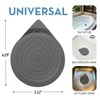 Drain Stopper for Bathtub, Sink & Shower – StopRing 5.12"