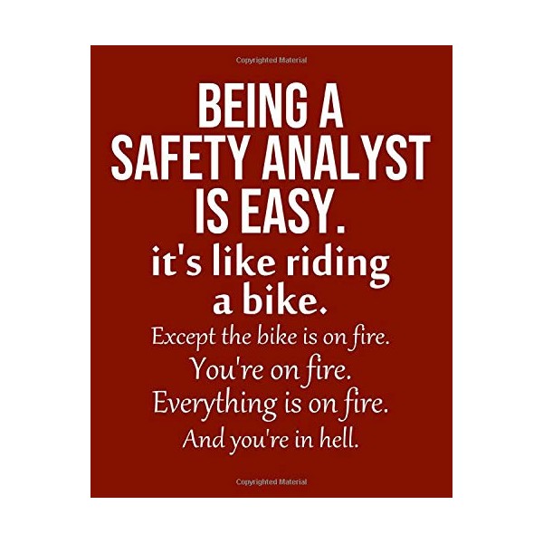 Being a Safety Analyst is Easy. It's like riding a