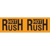 Generic DL3141"Hot Rush" Labels, 3" x 10", Fluorescent Orange
