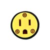 BRUFER 320203 Heavy Duty Female Electrical Plug 3-Prong 125V 15A
