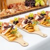 Restaurantware Nature Tek 11.8 x 3.5 Inch Disposable Cheese Platters