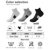 Vanturex Anti-Slip Running Socks 6 Pairs - Men's/Women's Athletic Cushioned