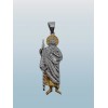 St. Jude Pendant 3inches Pendant Stainless-Stee