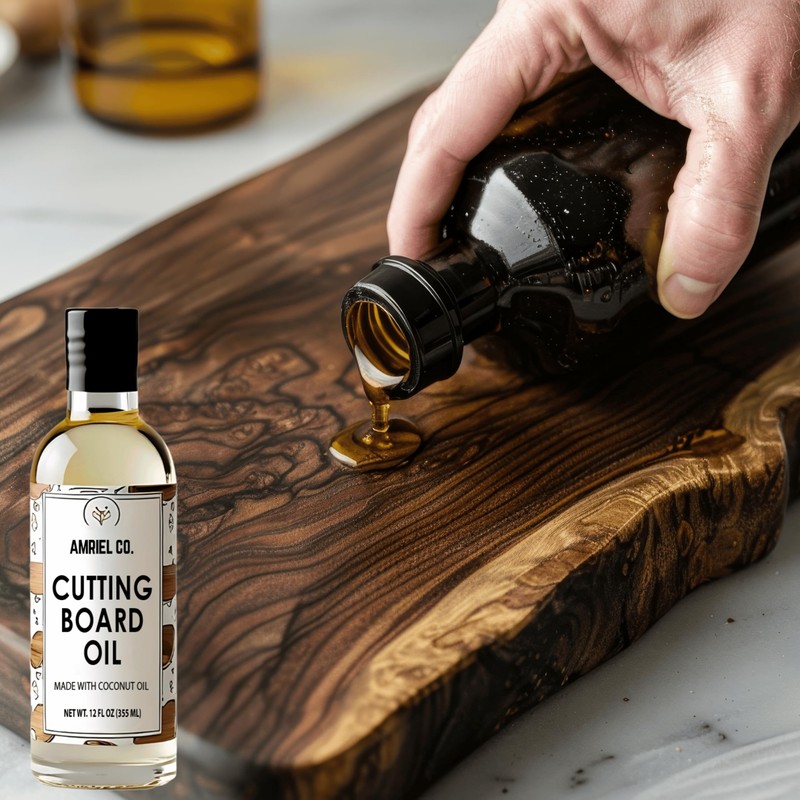 Cutting Board Oil 12 fl oz – 100% Food-Grade Mineral