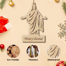 Think Celestial LDS Gifts, LDS Christmas Ornaments, Think Celestial Christmas Ornament - Christ's Transformative Gift, LDS, Think Celestial Ornament, Religious Ornament, Jesus Ornament