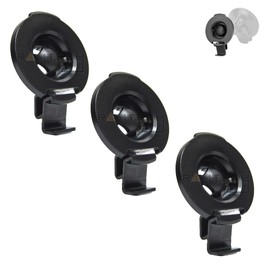 Ramtech 3 Pack Universal GPS Cradle Bracket Clip Mount Compatible with 6-Inch Garmin Drive 60LM 60LMT 61 LM 61 LMT-S, 6 LM EX, DriveSmart 60LMT 61 61LMT-S, 65 & Traffic, 65 with Alexa, 66, CBR