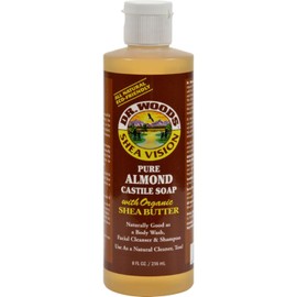Dr. Woods Pure Castile Soap Almond with Organic Shea Butter -- 8 fl oz