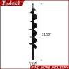 Findmall 4 Inch Earth Auger Drill Bit Fit For Gas