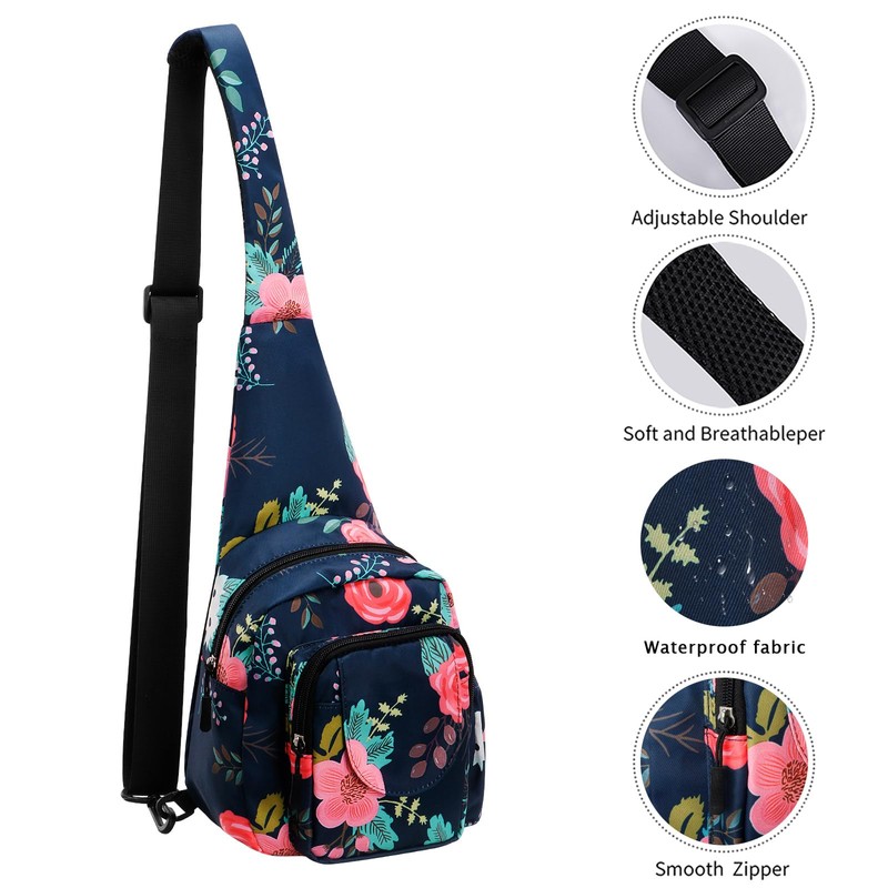 XEYOU Small Sling Bag for Women Crossbody Backpack Hiking Travel