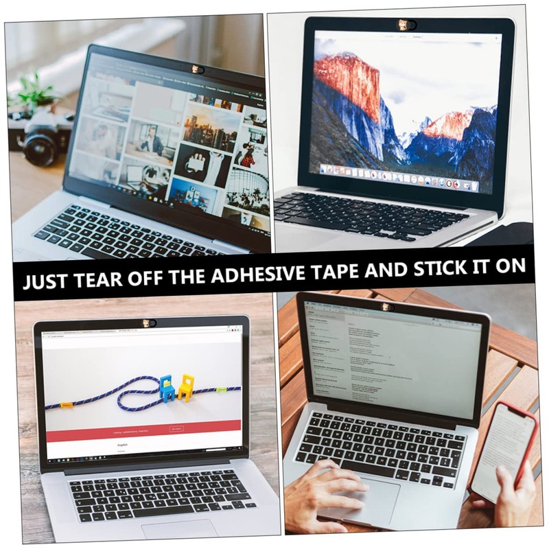 Mobestech 6pcs Ultra-Thin Laptop Webcam Cover Slide Blocker for Computers