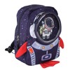Kids Backpack Cartoon Spaceman Style Anti Lost Rope Large Capacity