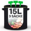 Praknu Plant Bag 15 L - Pack of 3 Non-Woven