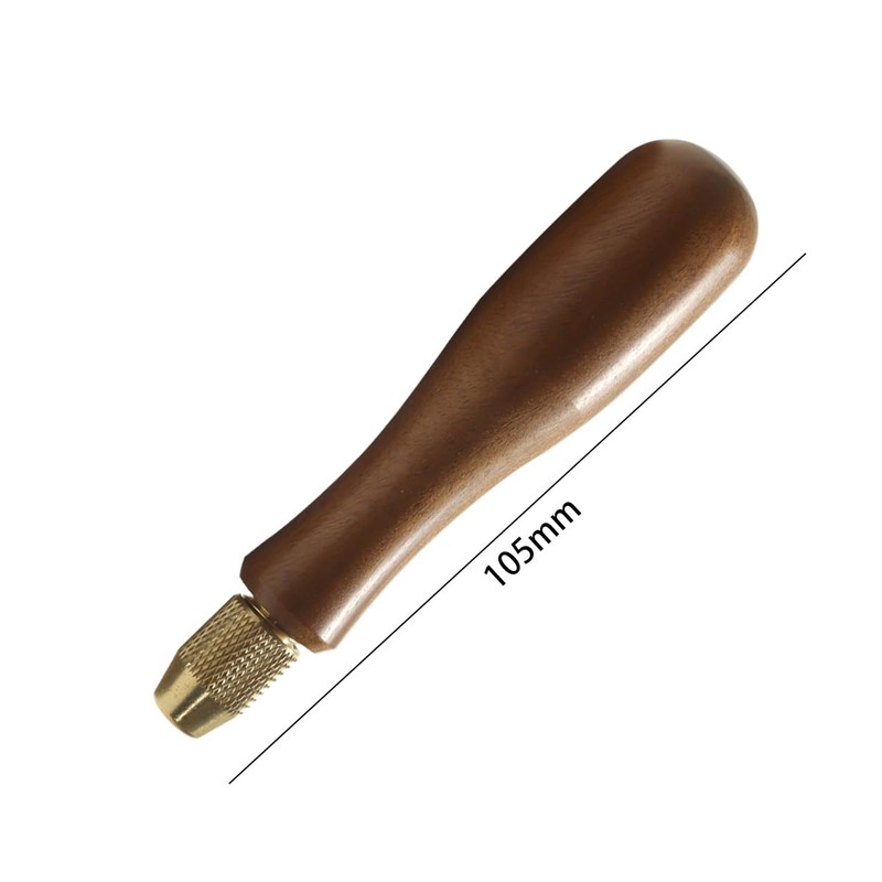 Enwye File Tool with Wooden Handle for Metal Glass Wood