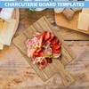 TRINKA Charcuterie Board Template Set - 6 Pcs Acrylic Router