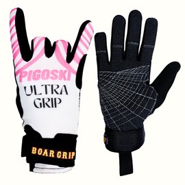 PIGOSKI Ultra Lightweight Water Ski Gloves UV Protection Kayaking Gloves Men Women L