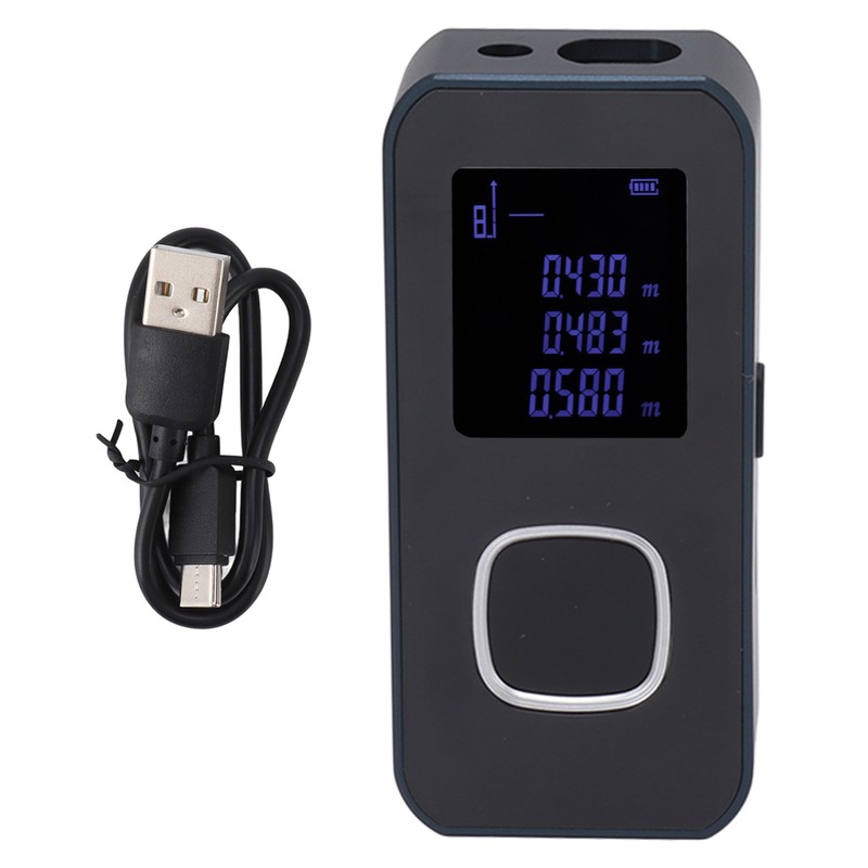 Handheld Laser Measure Tool Mini Infrared Measuring Instrument for Area